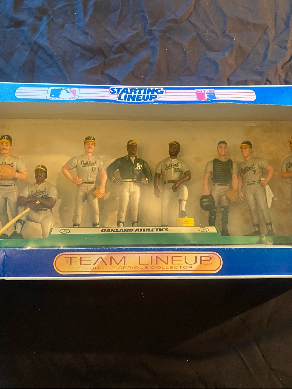 Vintage 1989 Kenner Starting Lineup Oakland Athletics As MLB Team Box Set New